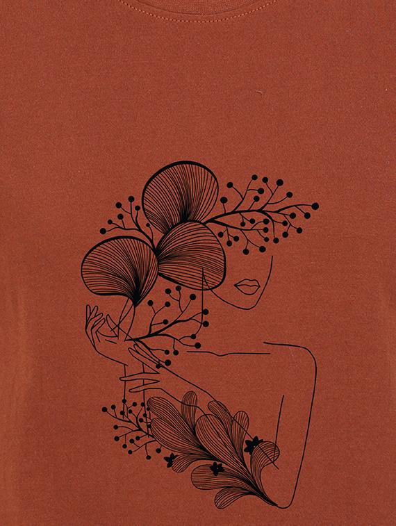 round neck graphic tee - 17939041 - Standard Image - 2