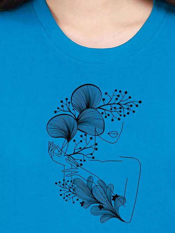 round neck graphic tee - 17939045 - Standard Image - 2