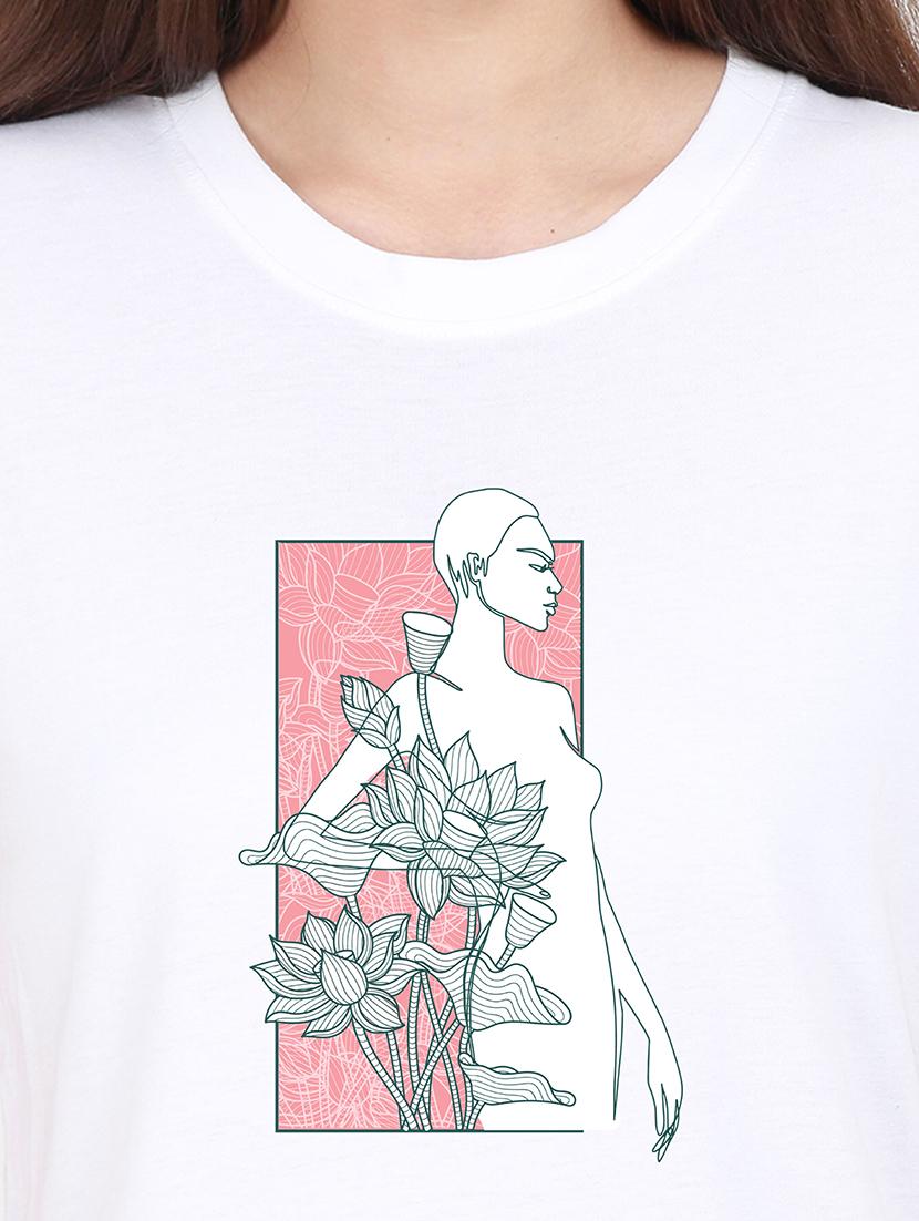 round neck graphic tee - 17939072 - Standard Image - 2