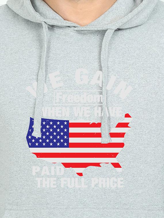 grey printed sweatshirt - 17939115 - Standard Image - 2
