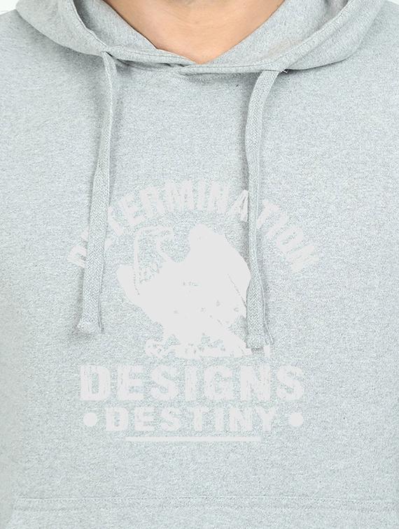 grey printed sweatshirt - 17939123 - Standard Image - 2