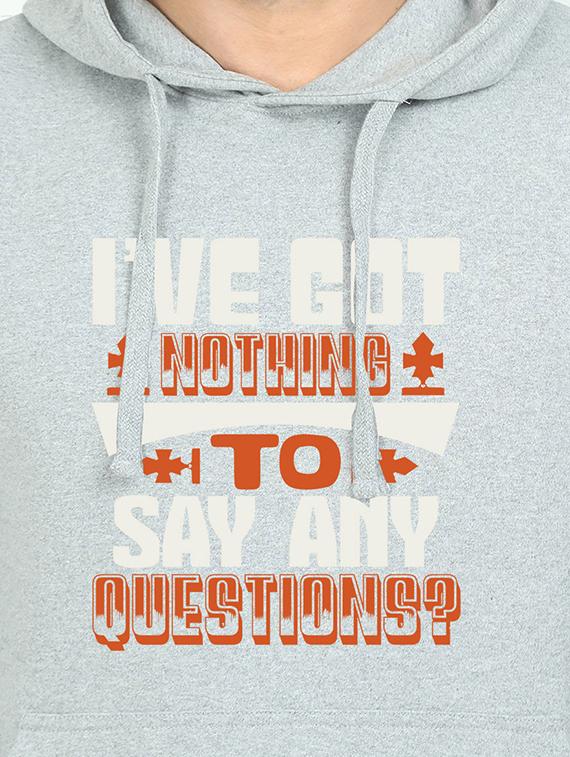 grey printed sweatshirt - 17939129 - Standard Image - 2