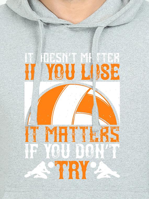 grey printed sweatshirt - 17939175 - Standard Image - 2