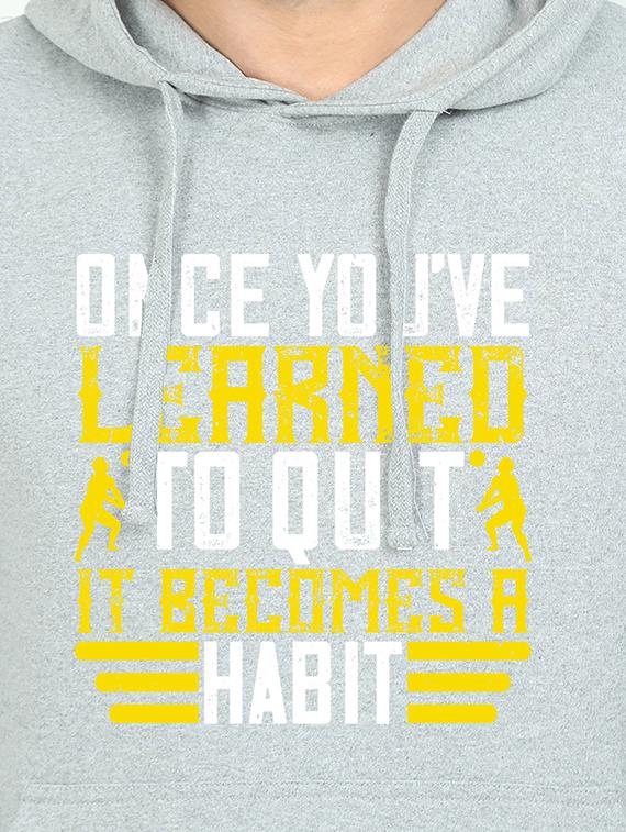 grey printed sweatshirt - 17939180 - Standard Image - 2