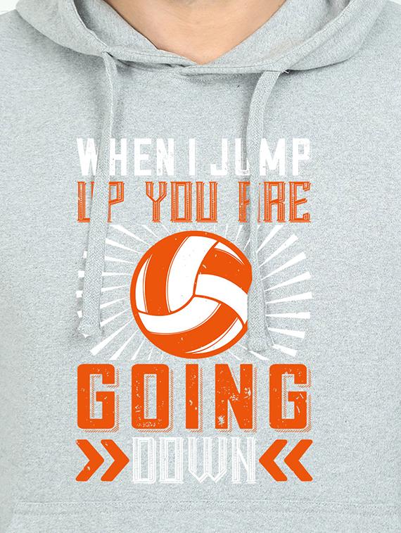 grey printed sweatshirt - 17939201 - Standard Image - 2