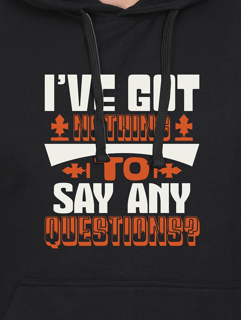 black printed sweatshirt - 17939227 - Standard Image - 2
