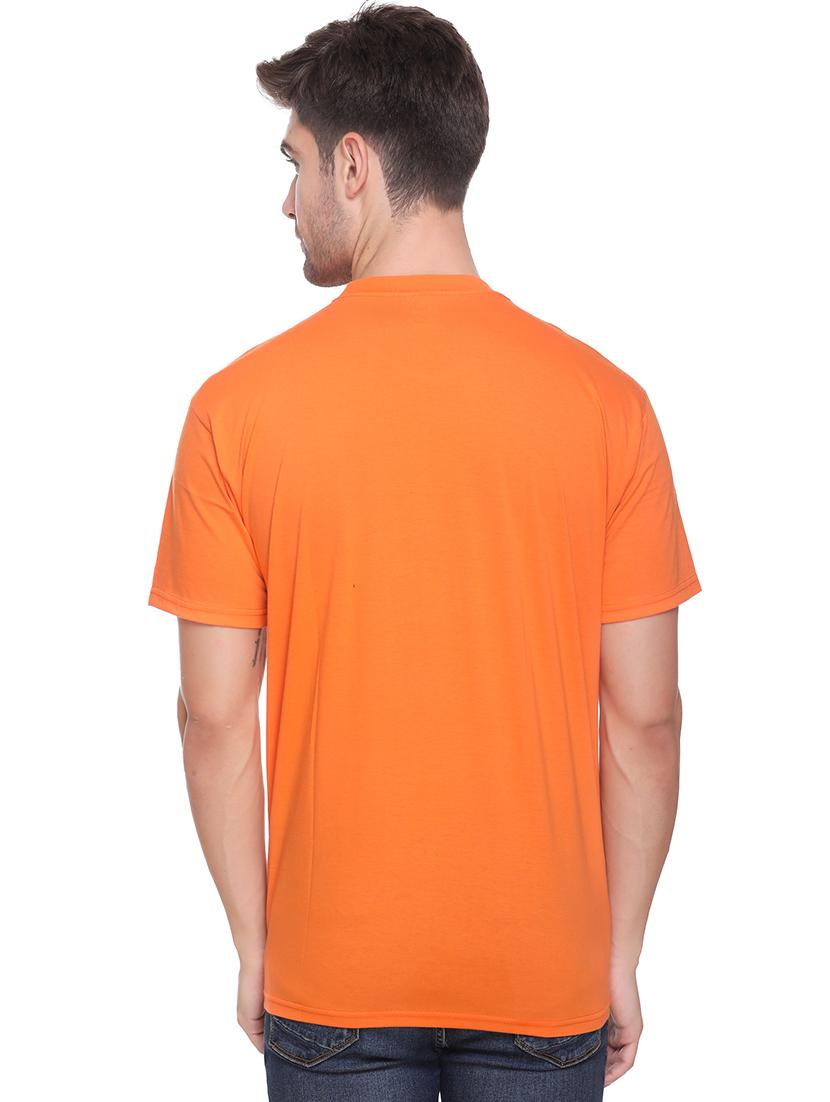 orange printed t-shirt - 17939336 - Standard Image - 2