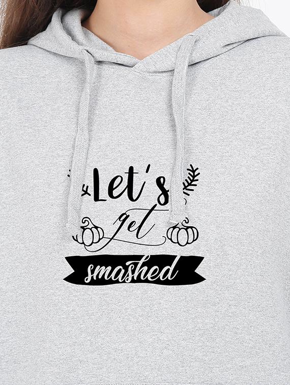 graphic printed hooded sweatshirt - 17939618 - Standard Image - 2
