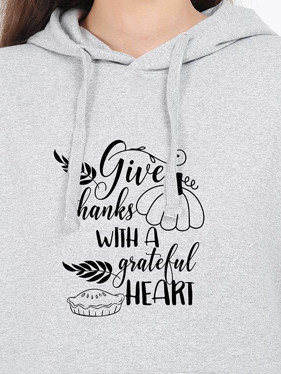 graphic printed hooded sweatshirt - 17939653 - Standard Image - 2