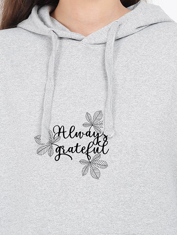 graphic printed hooded sweatshirt - 17939694 - Standard Image - 2