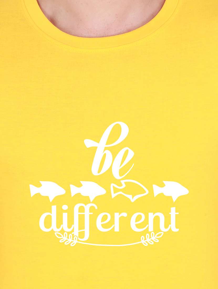 yellow printed t-shirt - 17940040 -  Standard Image - 2