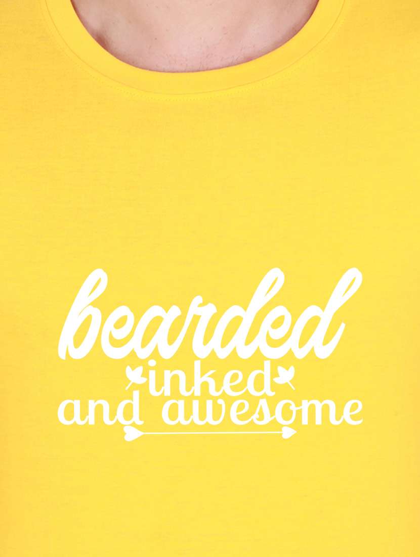 yellow printed t-shirt - 17940058 -  Standard Image - 2