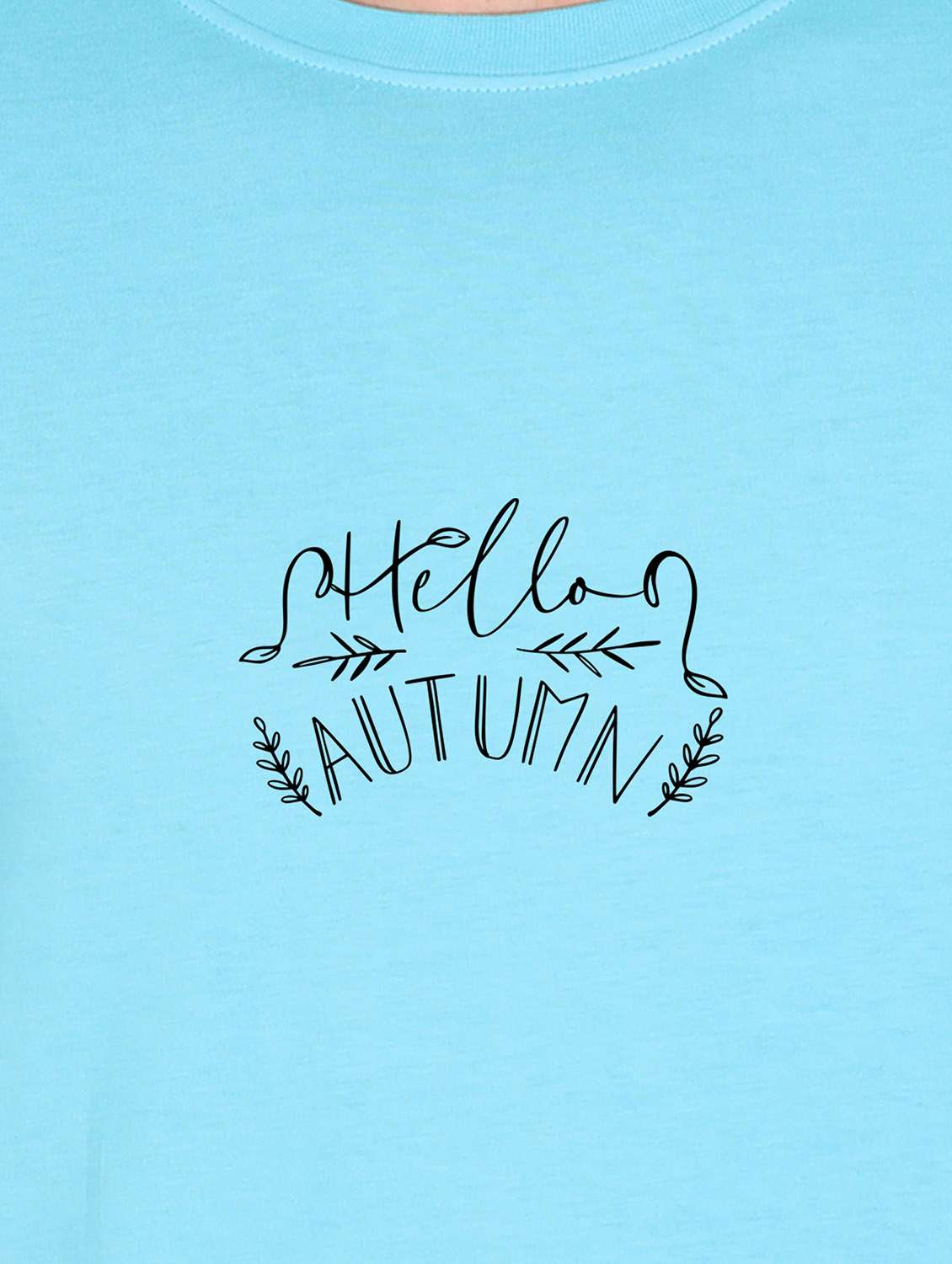 light blue printed t-shirt - 17940537 -  Standard Image - 2