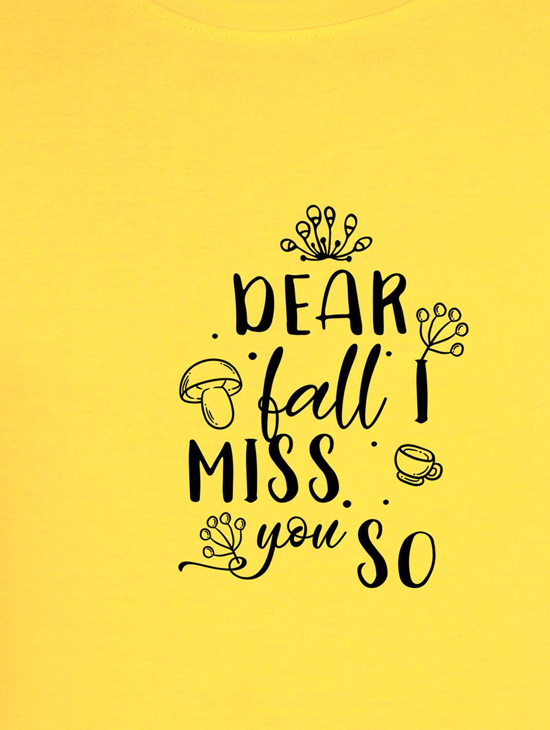 yellow chest print t-shirt - 17940584 -  Standard Image - 2