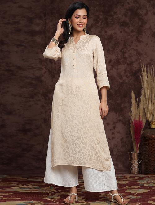 women's straight kurta - 17948098 - Standard Image - 0