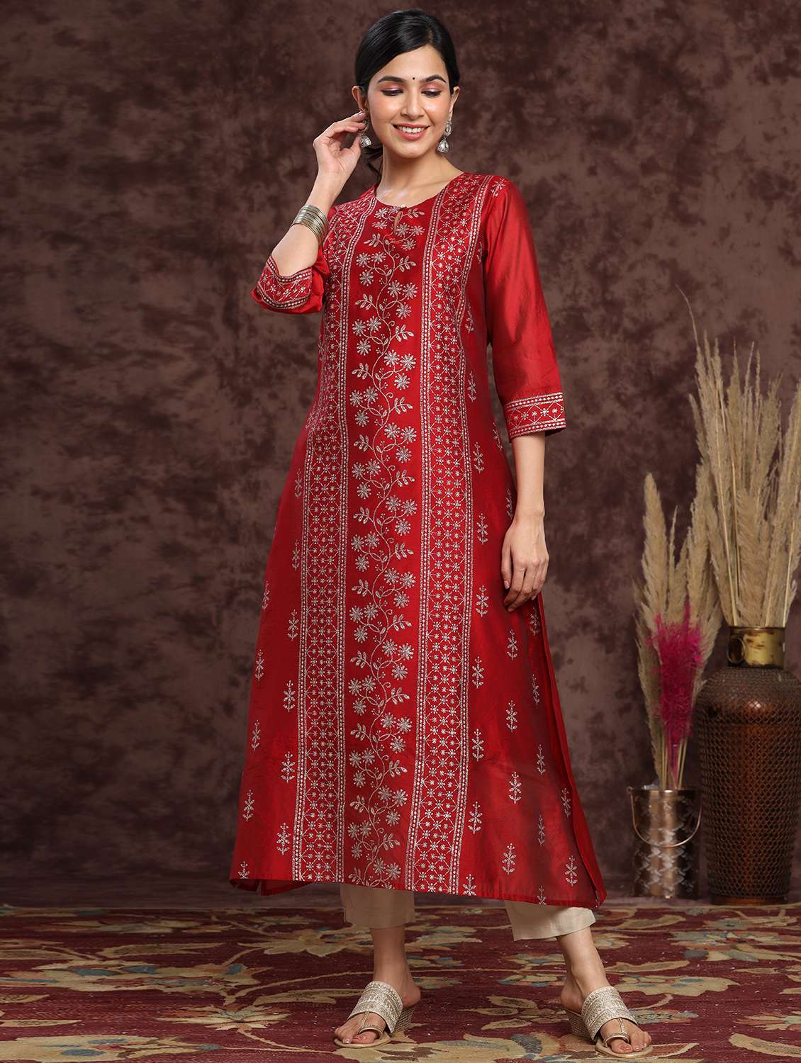 women's a-line kurta