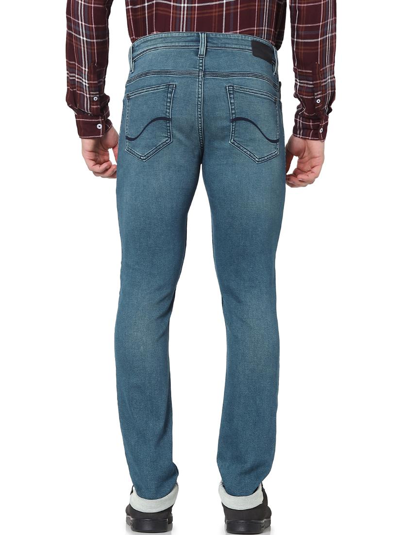 blue light washed denim jeans - 17948339 - Standard Image - 2