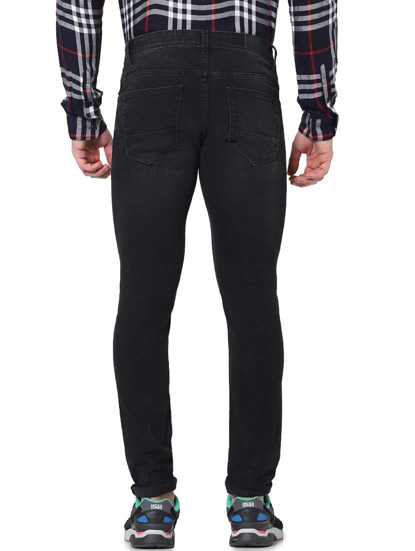 black light washed denim jeans - 17948344 -  Standard Image - 2