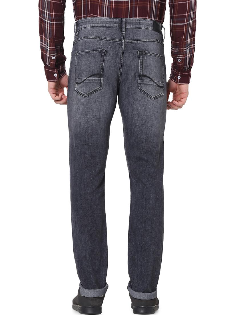 black heavy washed denim jeans - 17948350 - Standard Image - 2