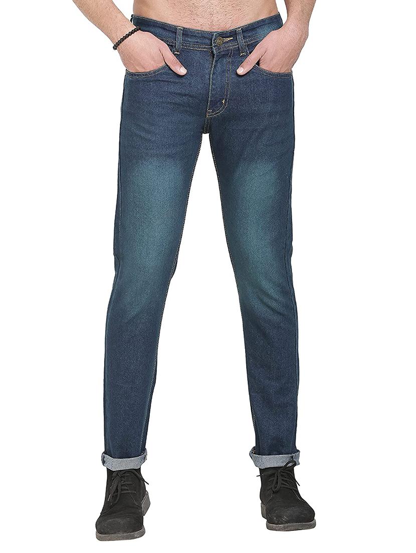 mens slim fit plain jeans