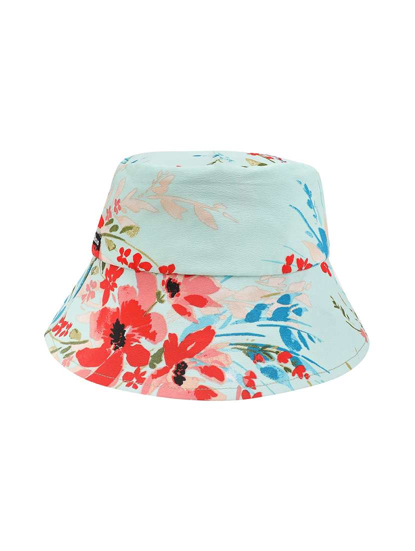 blue printed summer hat - 17956231 -  Standard Image - 2