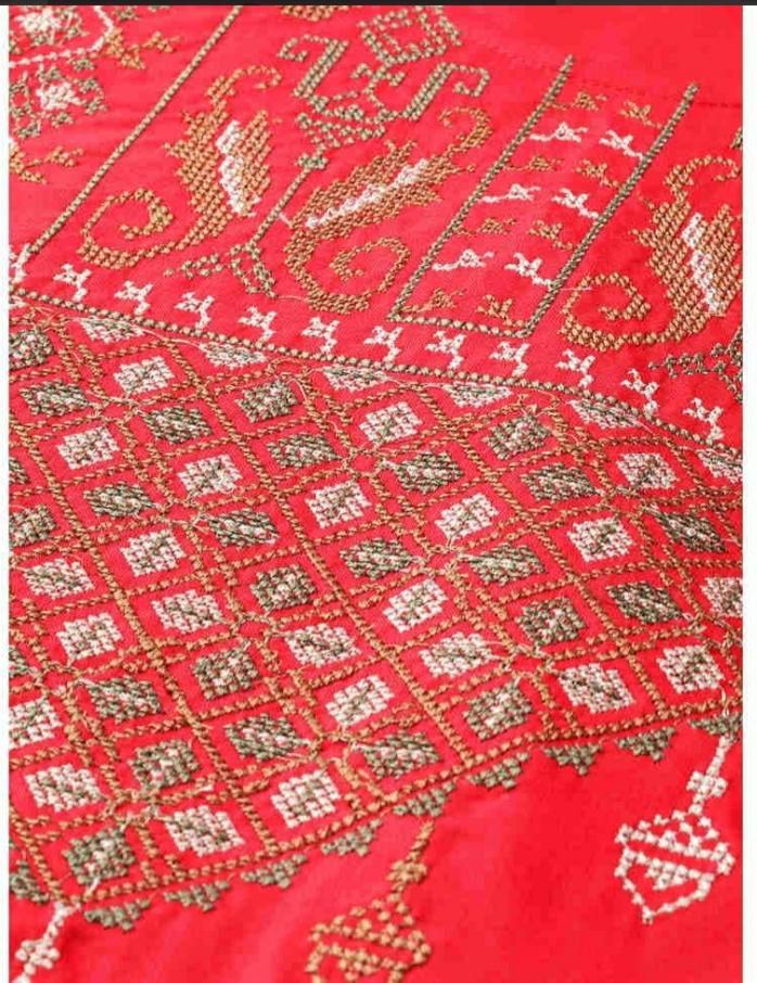 embroidered plazo set - 17957170 - Standard Image - 2