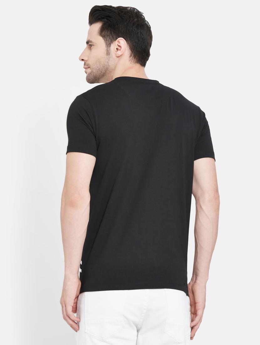 black printed t-shirt - 17957299 - Standard Image - 2