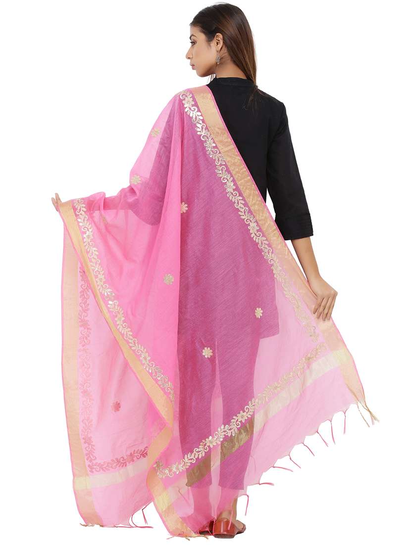 gpta patti work dupatta - 17958285 -  Standard Image - 2