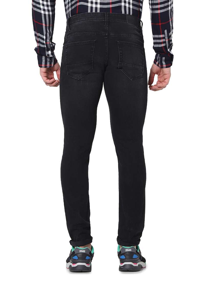 dark blue light washed denim jeans - 17959563 -  Standard Image - 2