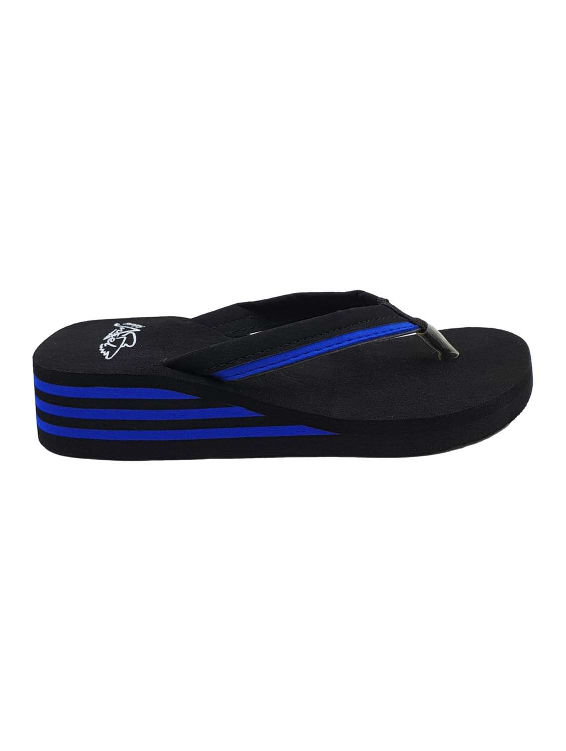 blue slip on flip flop - 17959720 - Standard Image - 2