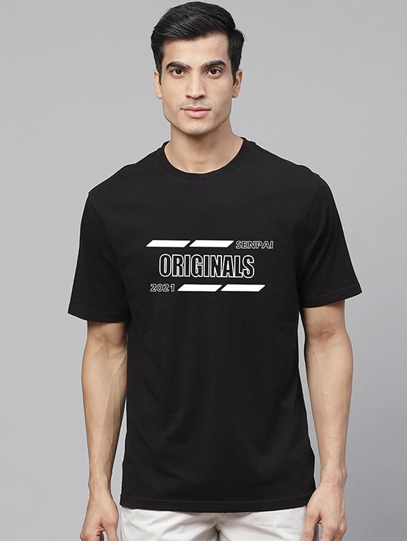 black printed t-shirt - 17961194 -  Zoom Image - 0