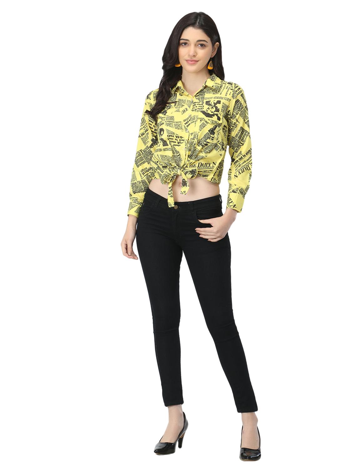 crepe paper print top - 17962152 - Standard Image - 2