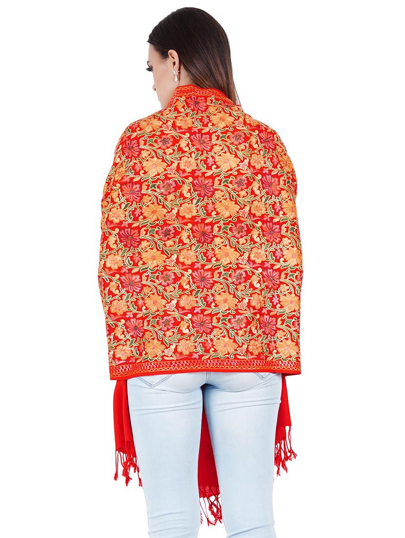 women's embroidered stole - 17967804 - Standard Image - 2