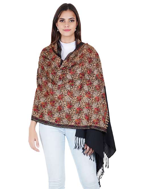 women's floral print stole - 17967821 -  Standard Image - 0