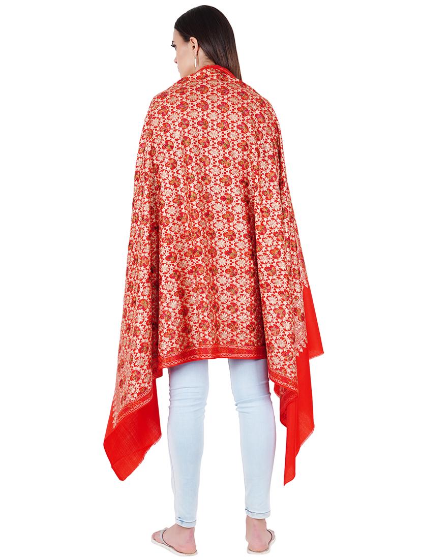 women's embroidered shawl - 17967859 - Standard Image - 2