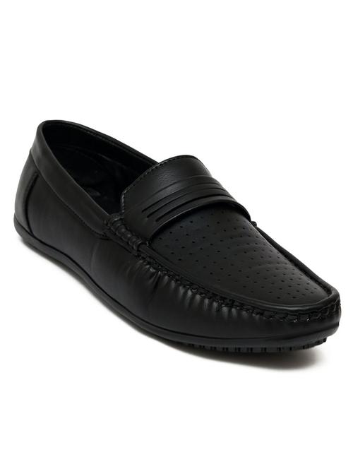 men black slip on loafers - 17968983 -  Standard Image - 0