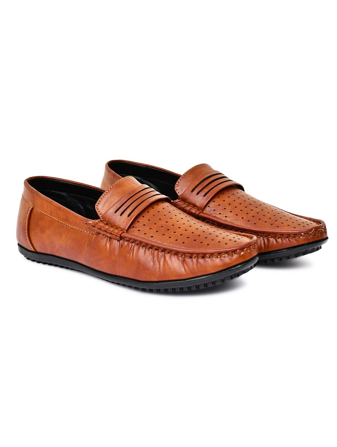 tan slip on loafers - 17968984 - Standard Image - 2