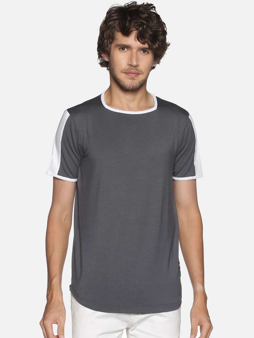 men color block short sleeve t-shirt