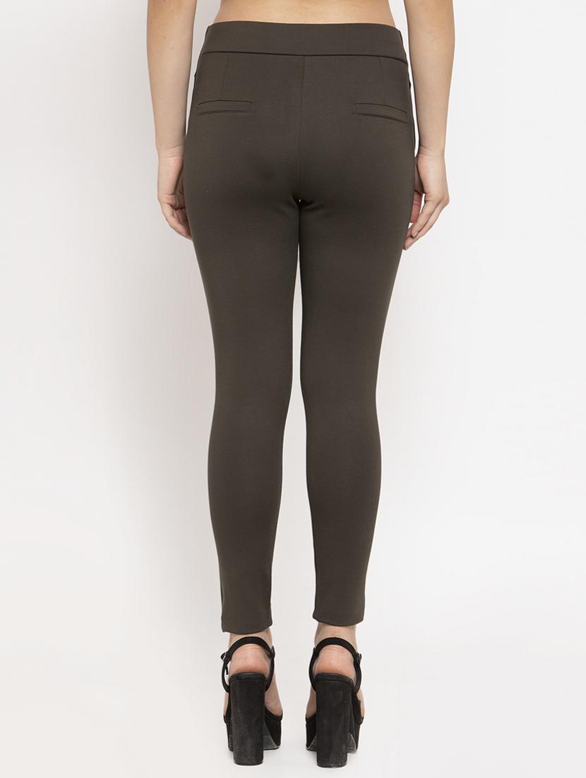 high rise solid jegging - 17970405 - Standard Image - 2