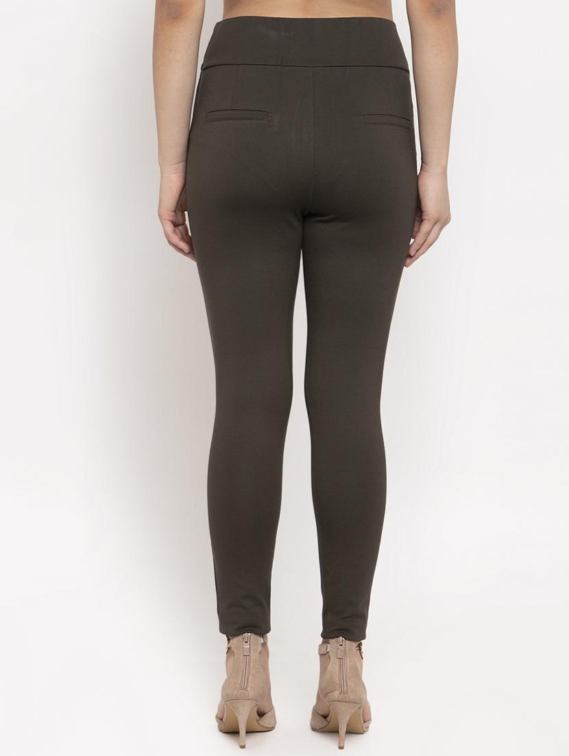 high rise solid jegging - 17970406 - Standard Image - 2
