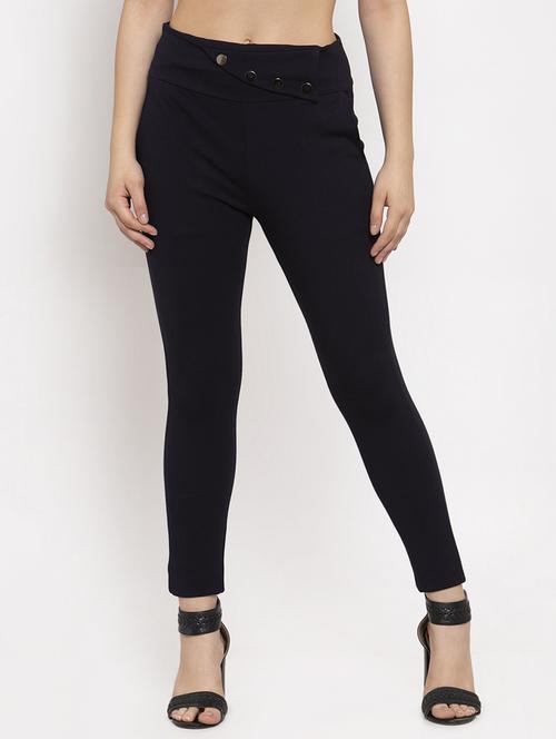 high rise solid jegging - 17970407 -  Standard Image - 0