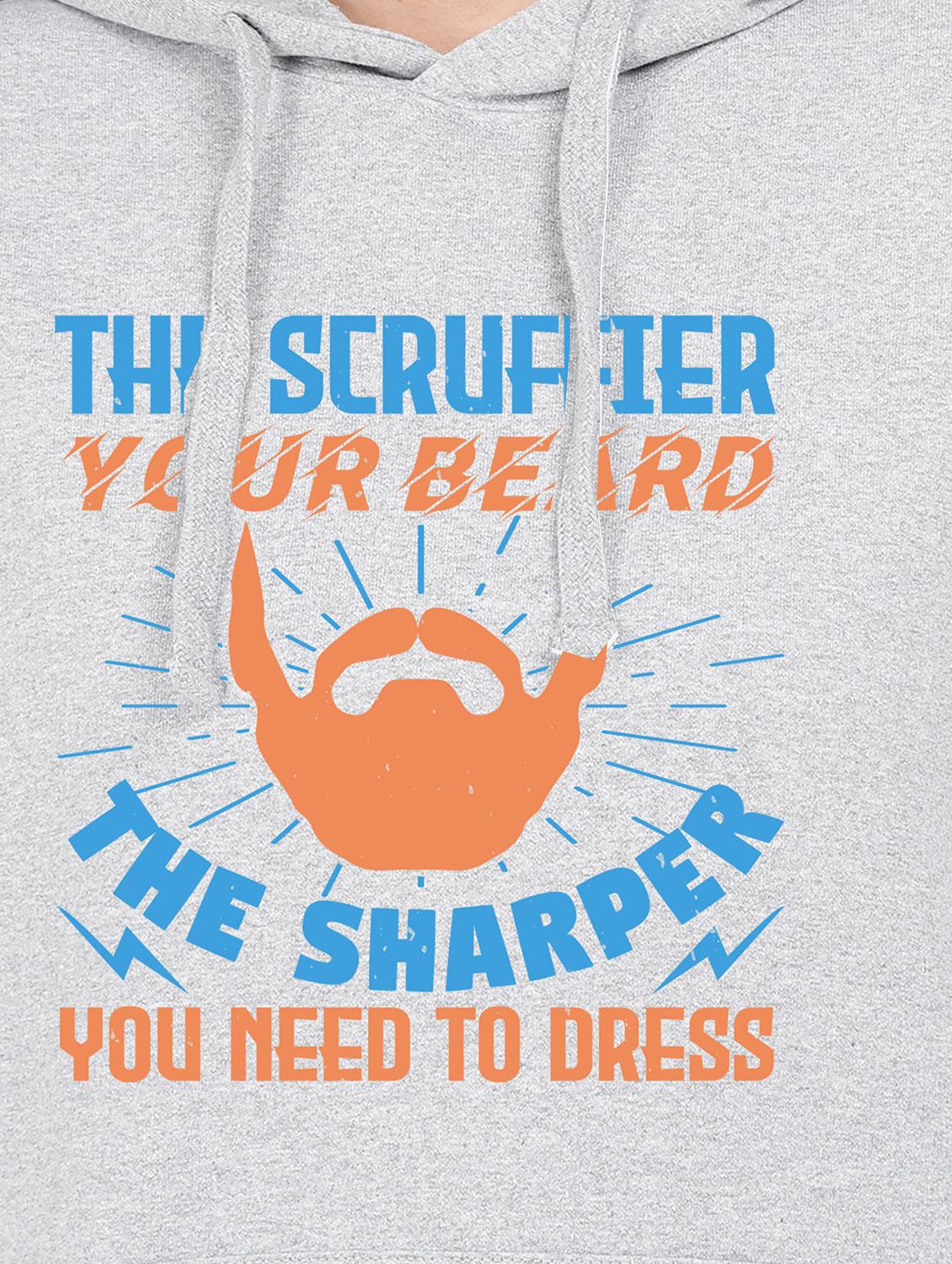 hooded neck graphic sweatshirt - 17971173 - Standard Image - 2