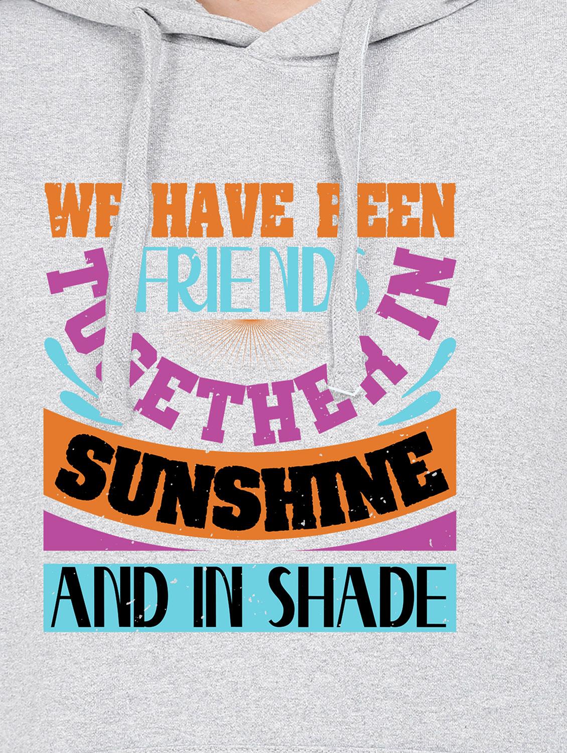 hooded neck graphic sweatshirt - 17971192 - Standard Image - 2