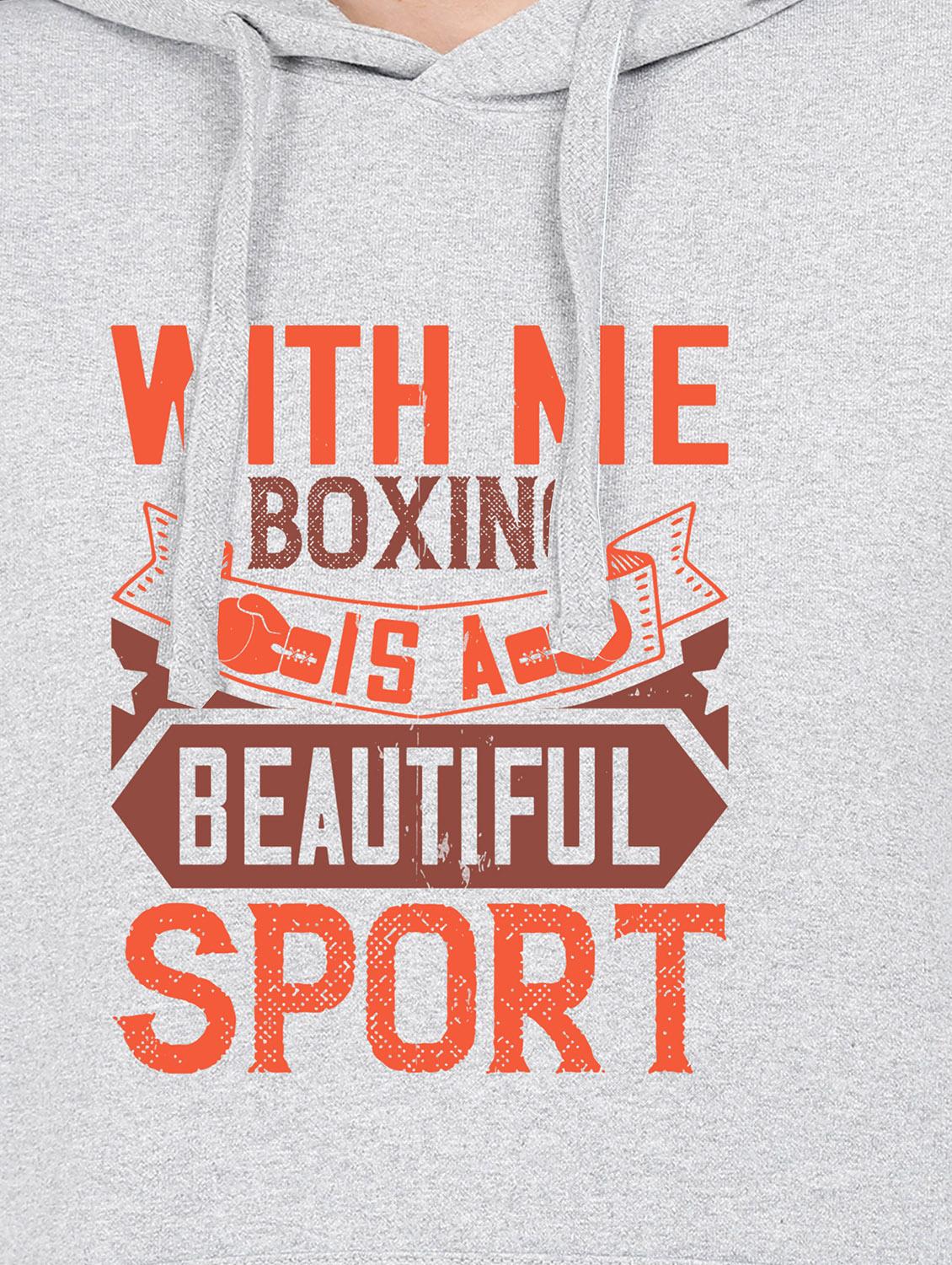 hooded neck graphic sweatshirt - 17971198 - Standard Image - 2