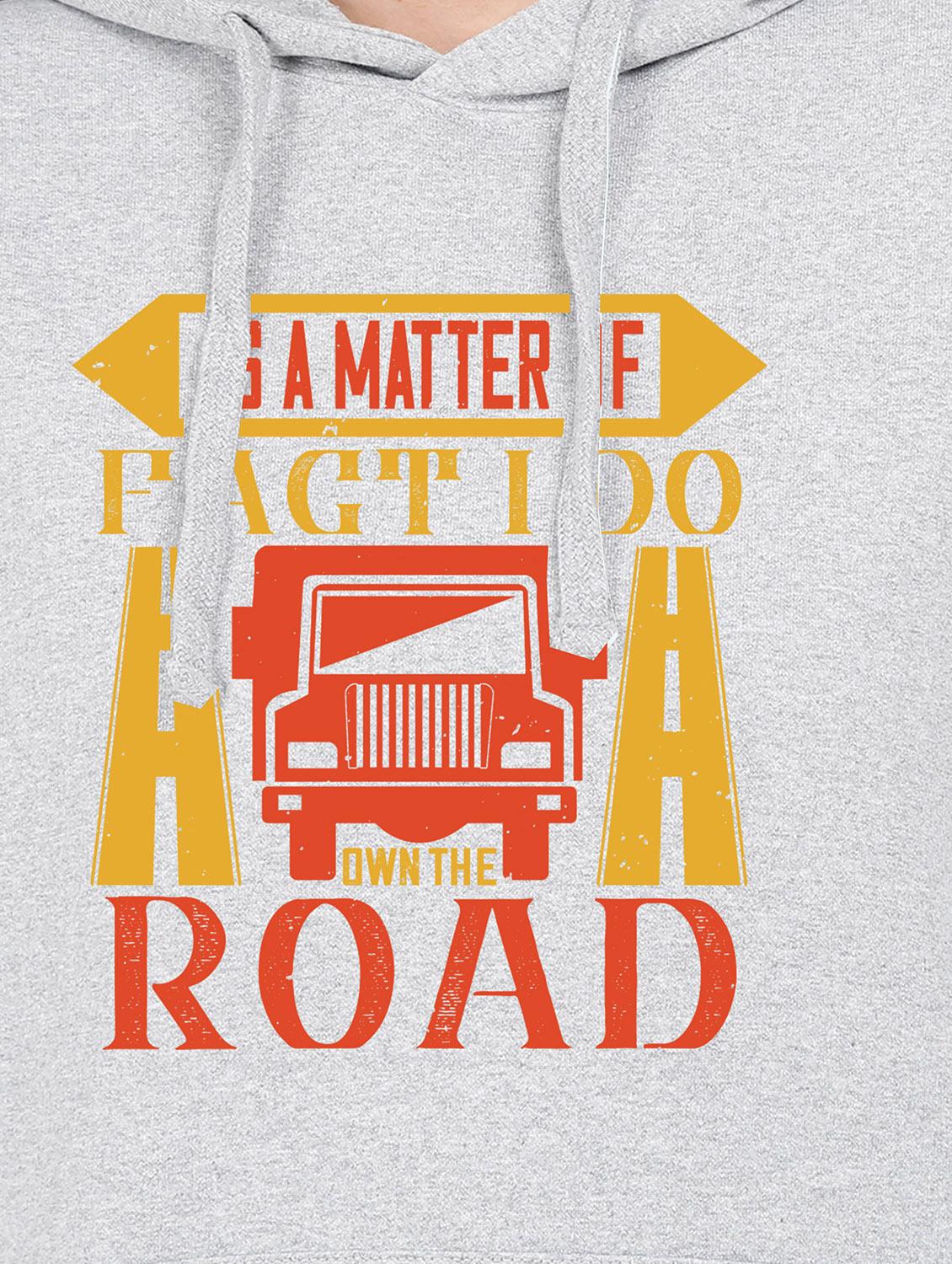 hooded neck graphic sweatshirt - 17971208 - Standard Image - 2