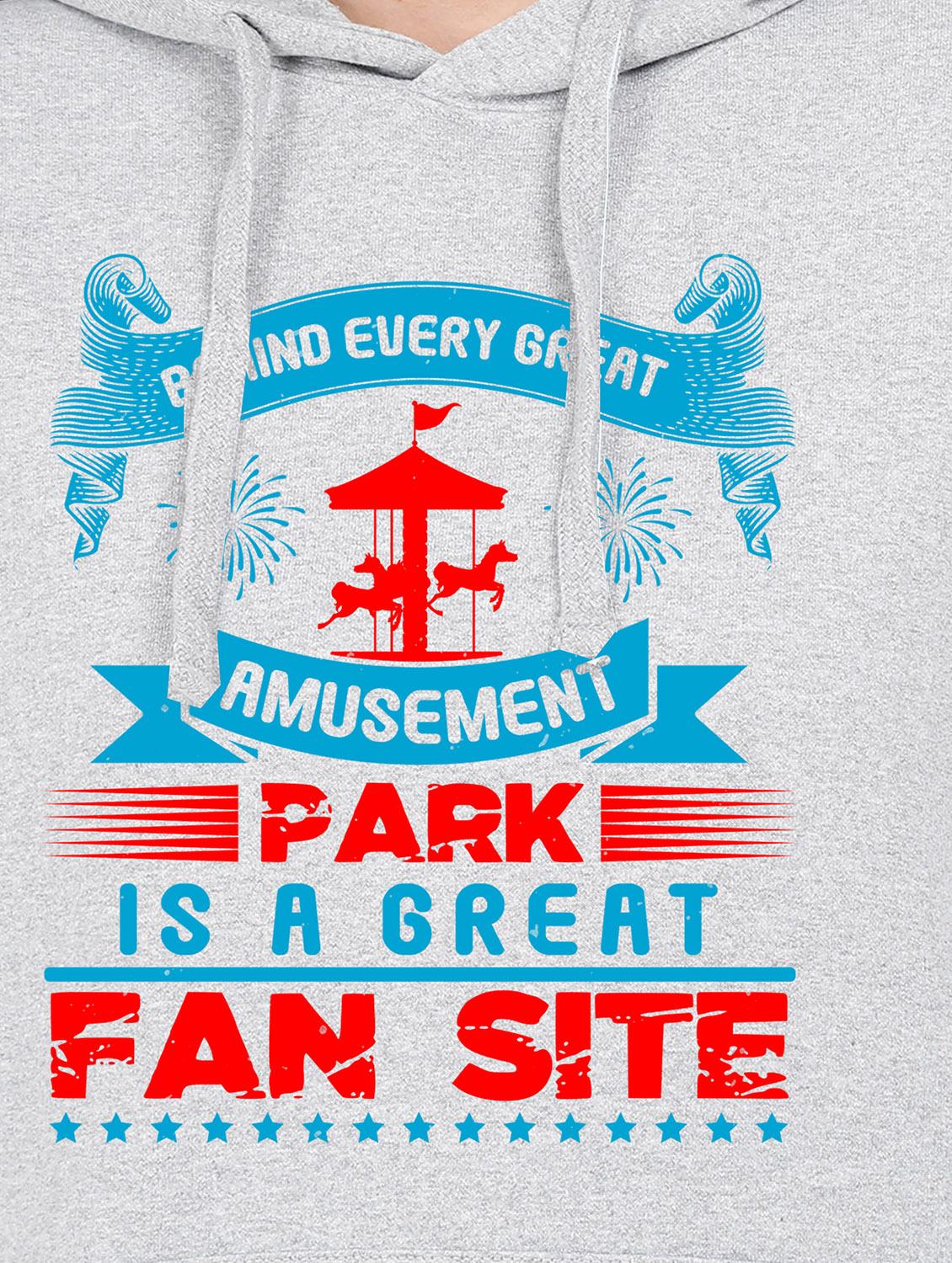 hooded neck graphic sweatshirt - 17971234 - Standard Image - 2