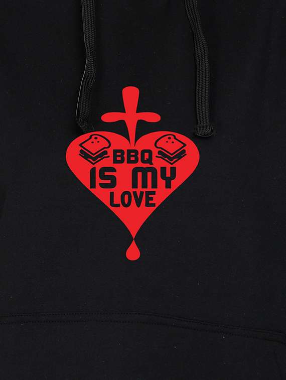 hooded neck graphic sweatshirt - 17971552 -  Standard Image - 2