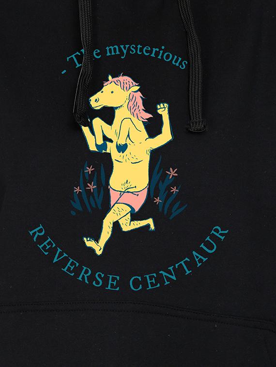 hooded neck graphic sweatshirt - 17971609 - Standard Image - 2