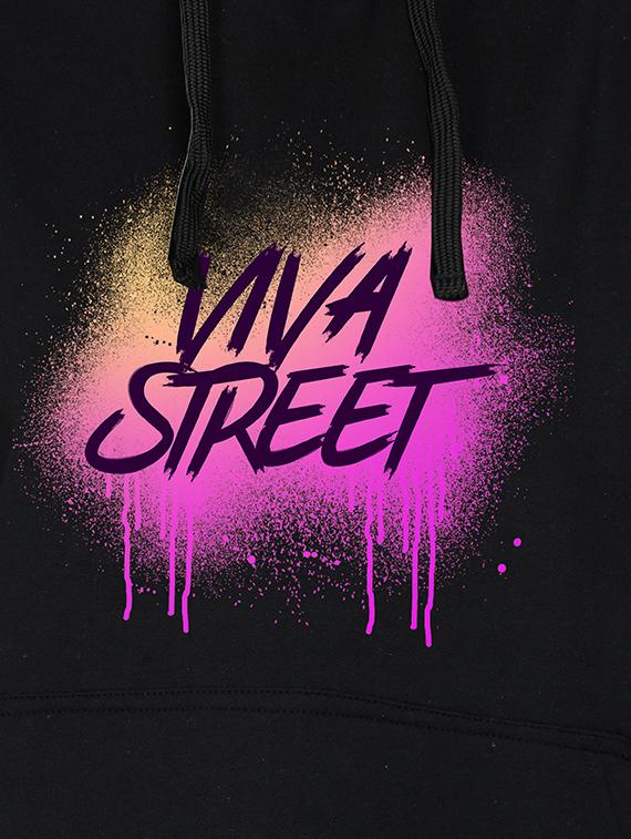 hooded neck graphic sweatshirt - 17971610 - Standard Image - 2
