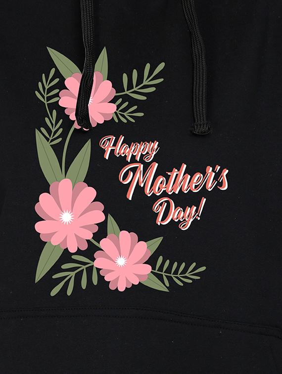 hooded neck graphic sweatshirt - 17971638 - Standard Image - 2